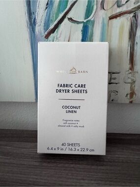 Coconut Linen Dryer Sheets